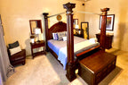 Bedroom 1, shared king bed